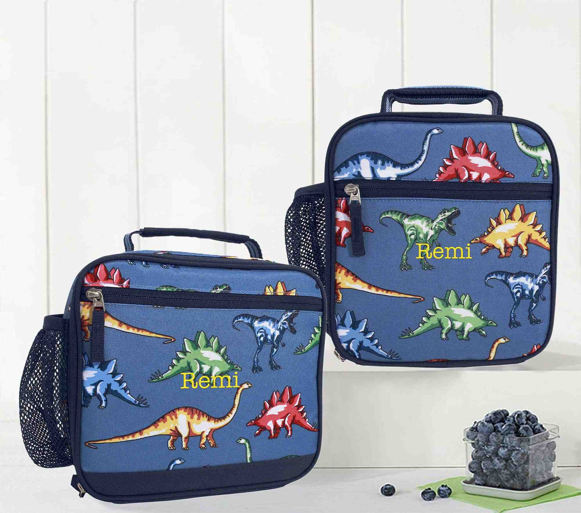 Mackenzie Blue Multi Dino Lunch Boxes