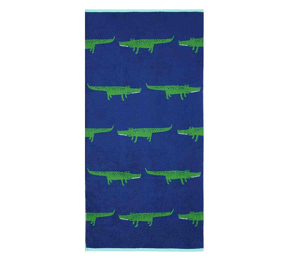 Alligator Jacquard Towel Collection