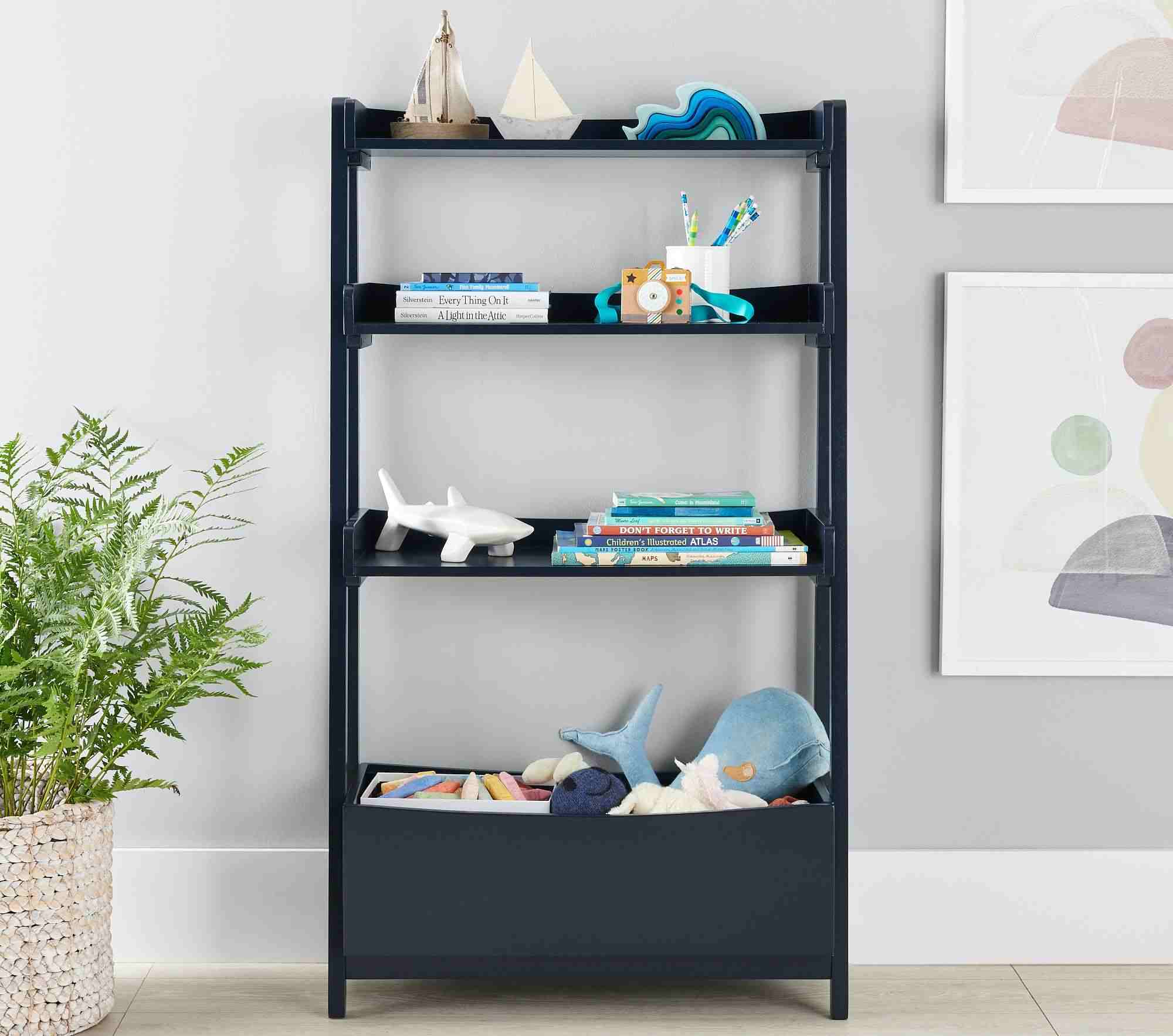 Angled Bookcase