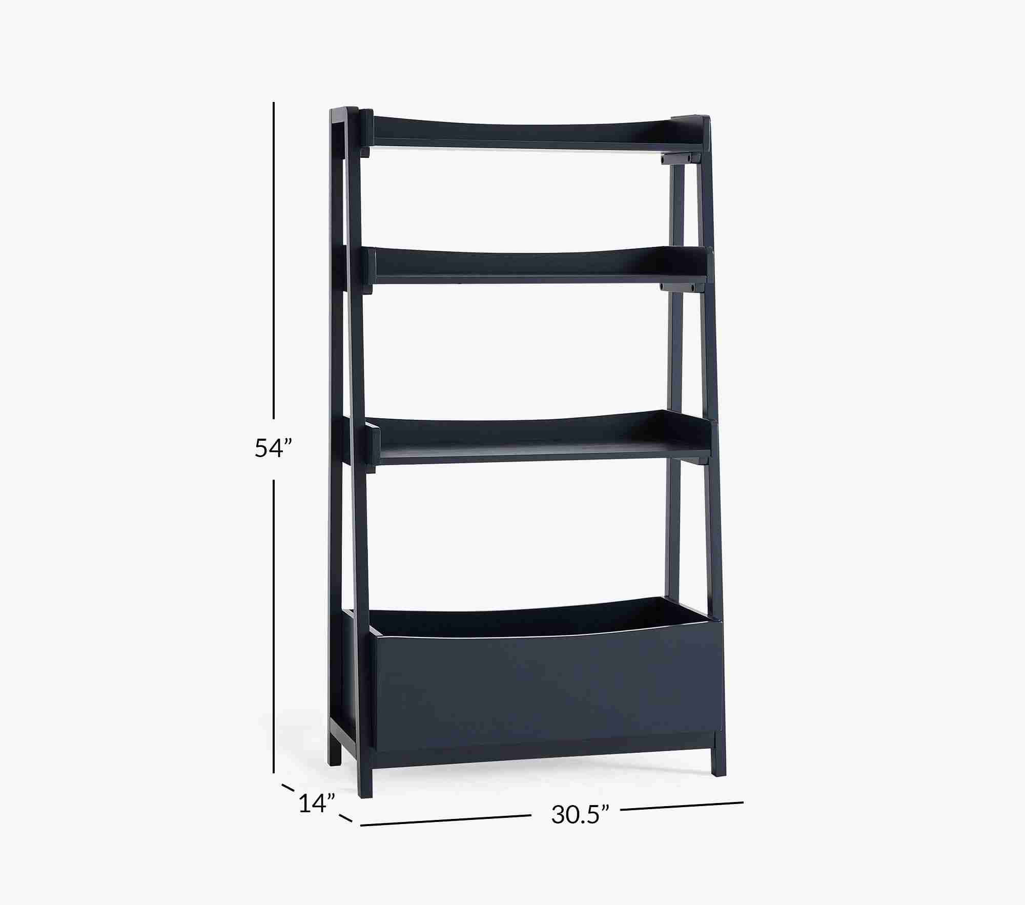 Angled Bookcase