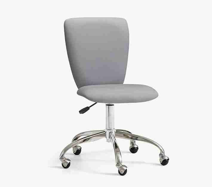 Square Upholstered Desk Chair