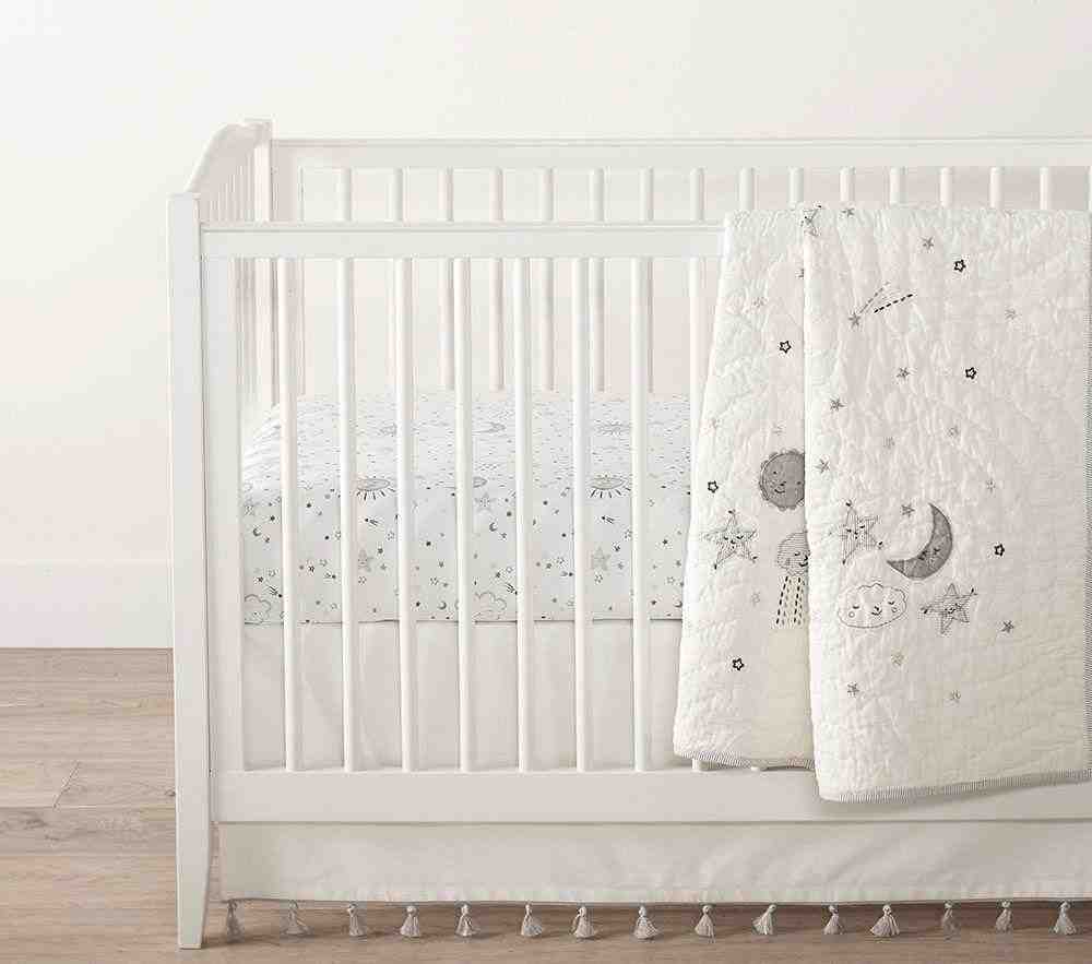 Organic Skye Crib Fitted Sheet