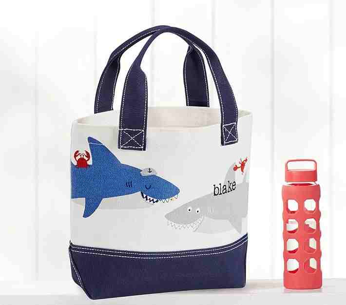 Nautical Shark, Kid Tote