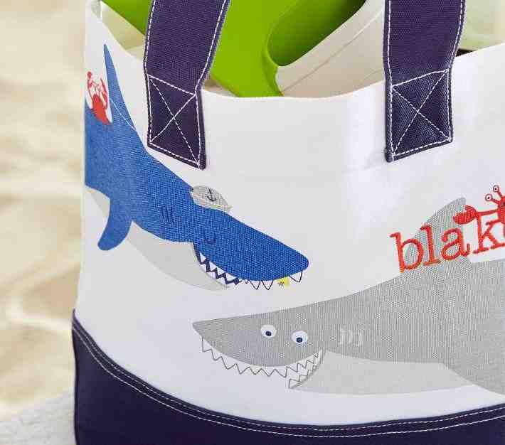 Nautical Shark, Kid Tote