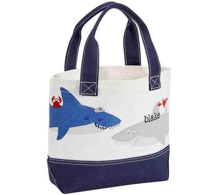 Nautical Shark, Kid Tote