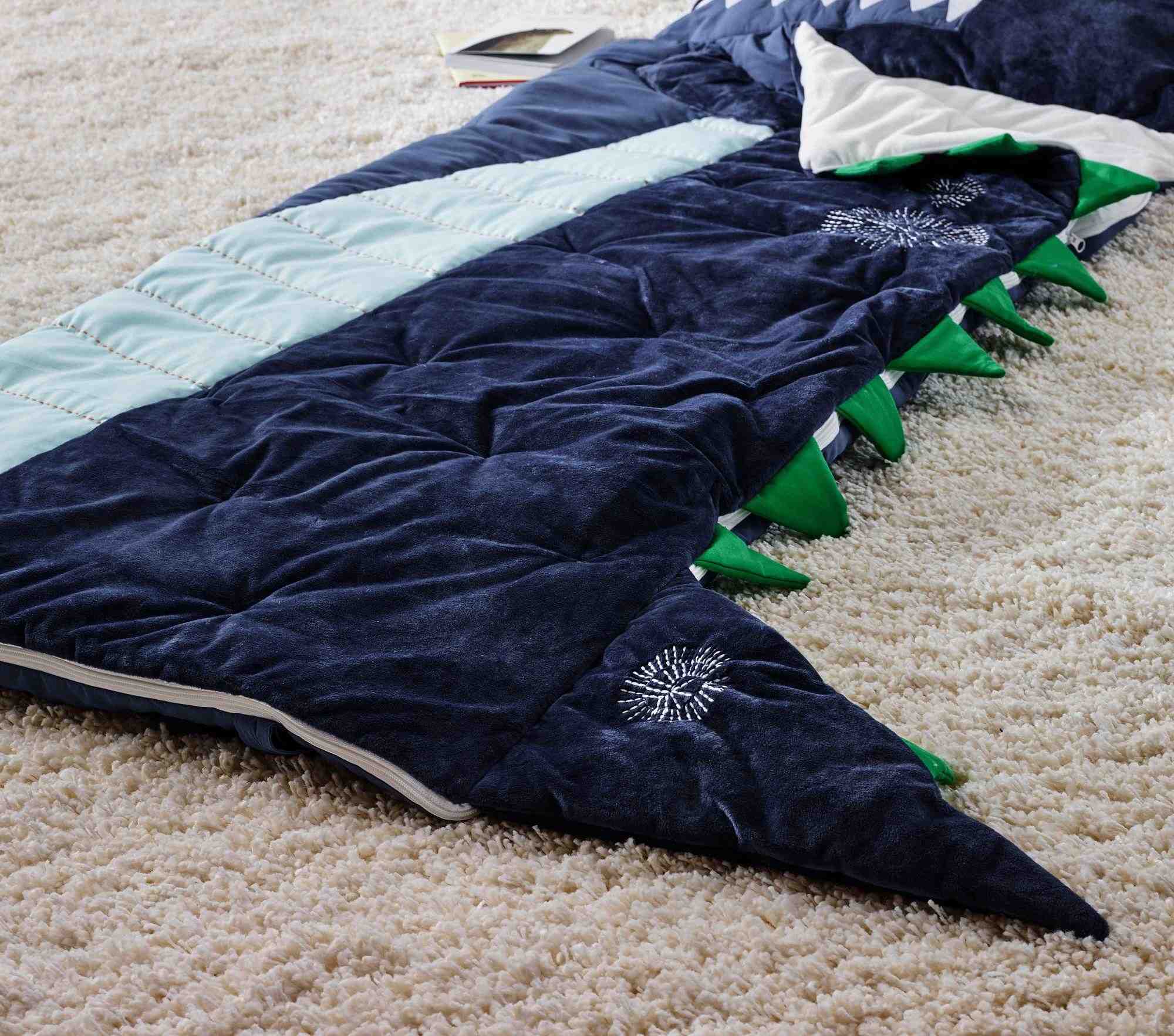 Shaped Dino Sleeping BagSleeping