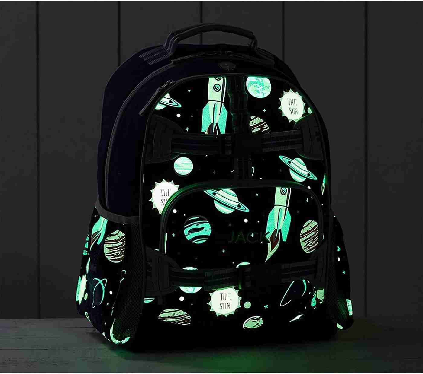 Mackenzie Navy Solar System Recycled Backpack