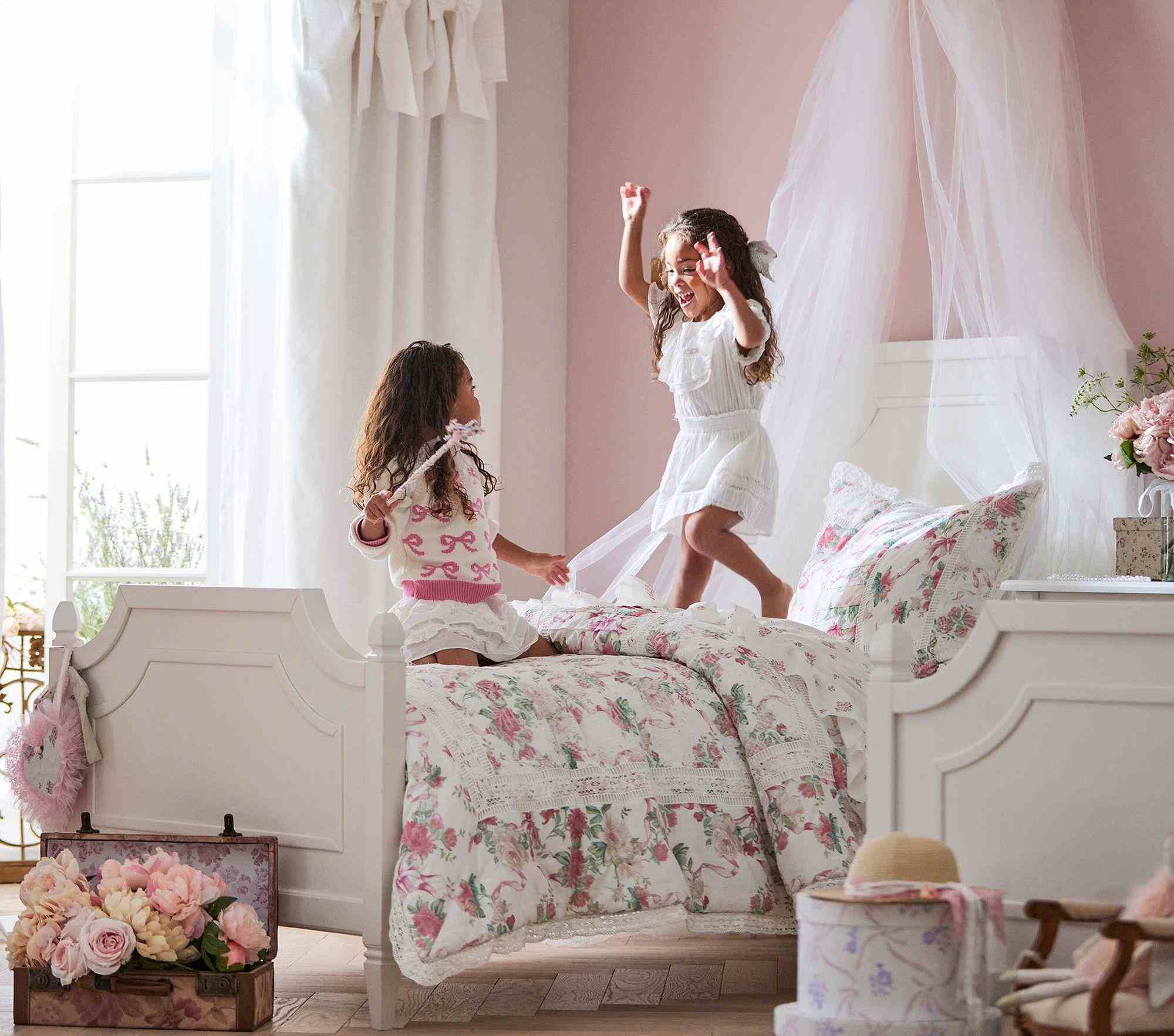 LoveShackFancy Cabbage Rose Quilt & Shams
