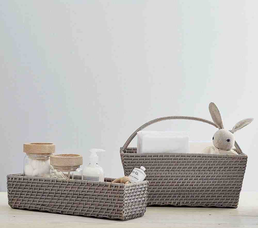 Gray Quinn Utility Basket