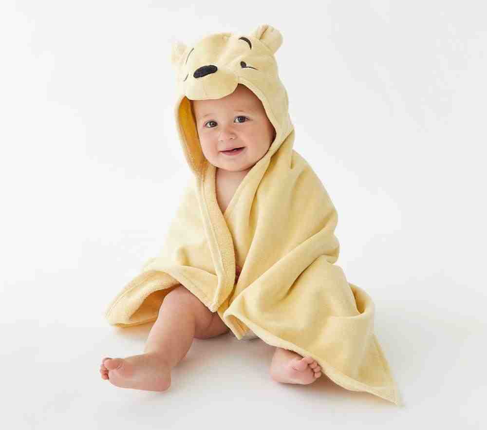 Winnie the Pooh, Baby Hooded Towel