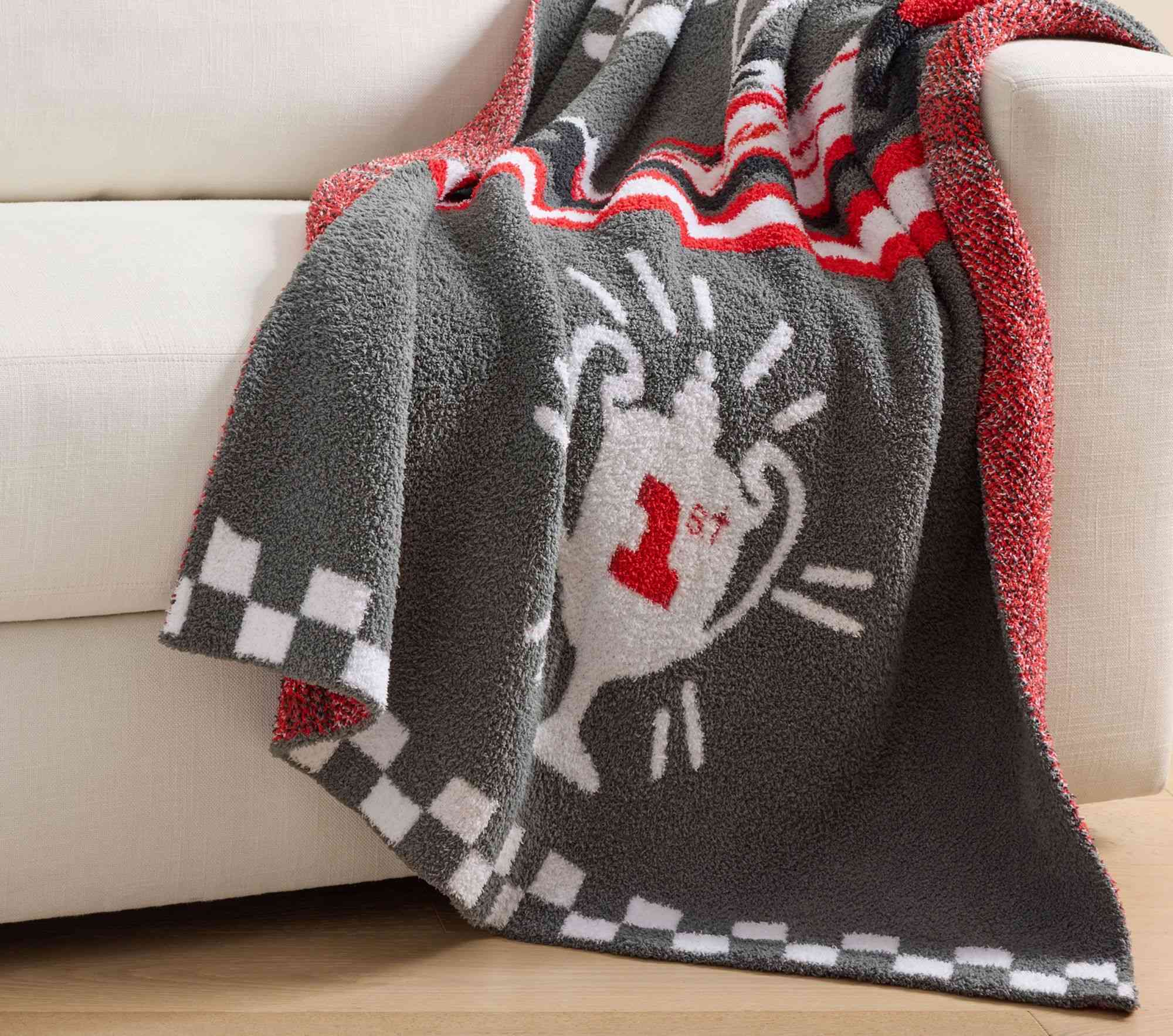Pottery Barn Kids | Formula 1® Fuzzy Kid Throw Blanket