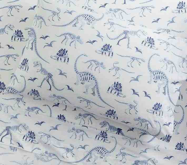 Dino Bones Sheet Set & Pillowcases