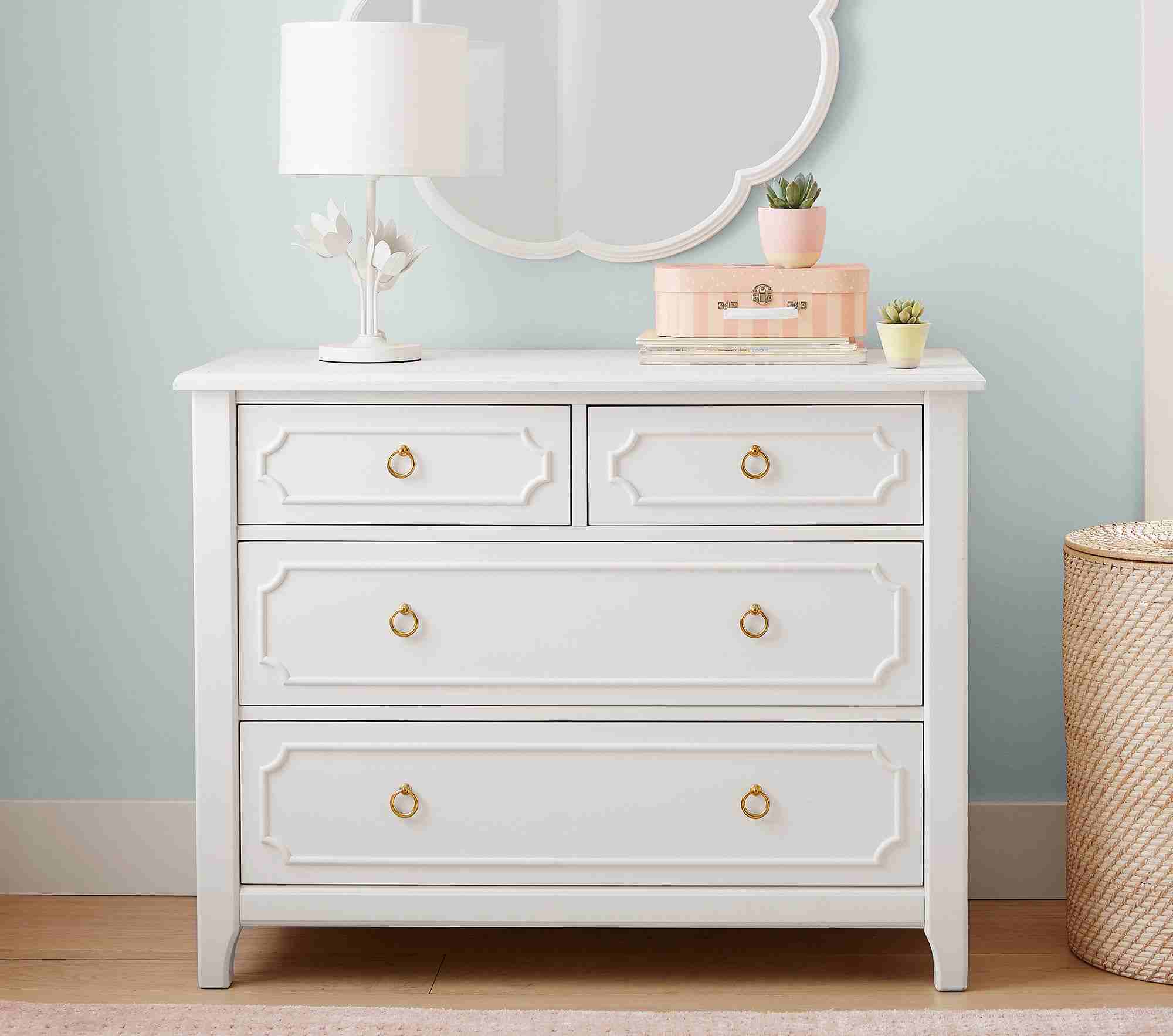 Ava Regency 4-Drawer Dresser (41w x 19d")