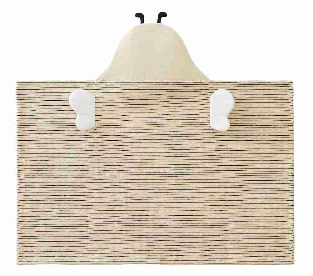 Bumble Bee Muslin Baby Hooded Towel