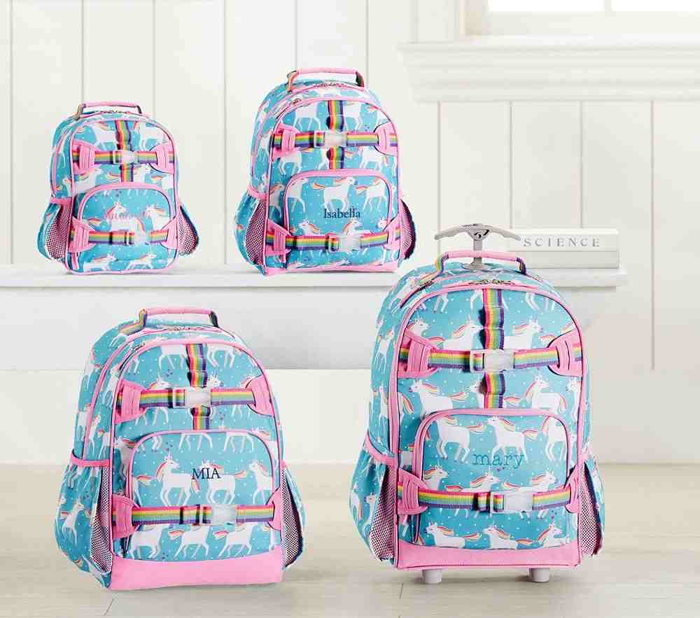 Mackenzie Recycled Aqua Unicorn Parade Backpack