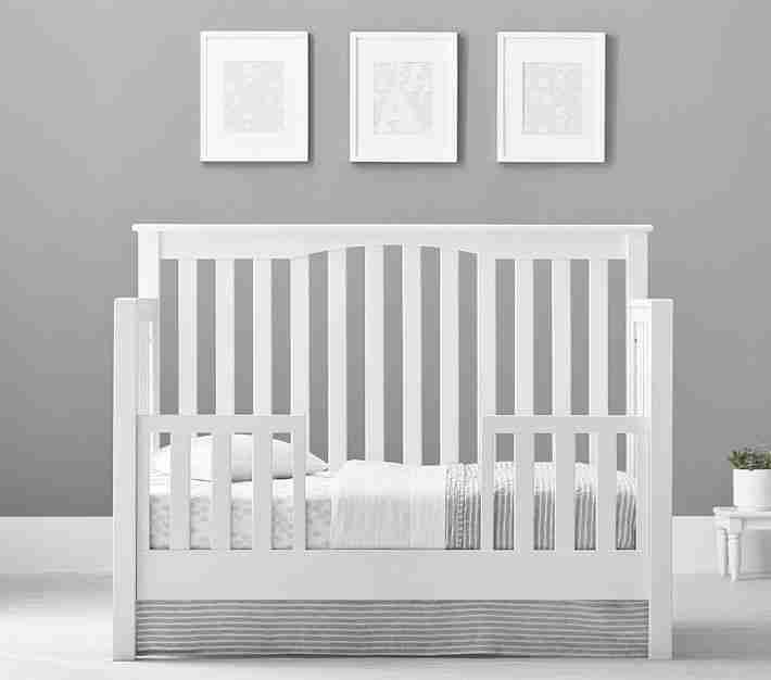 Kendall 4-in-1 Toddler Bed Conversion Kit - Weathered Navy
