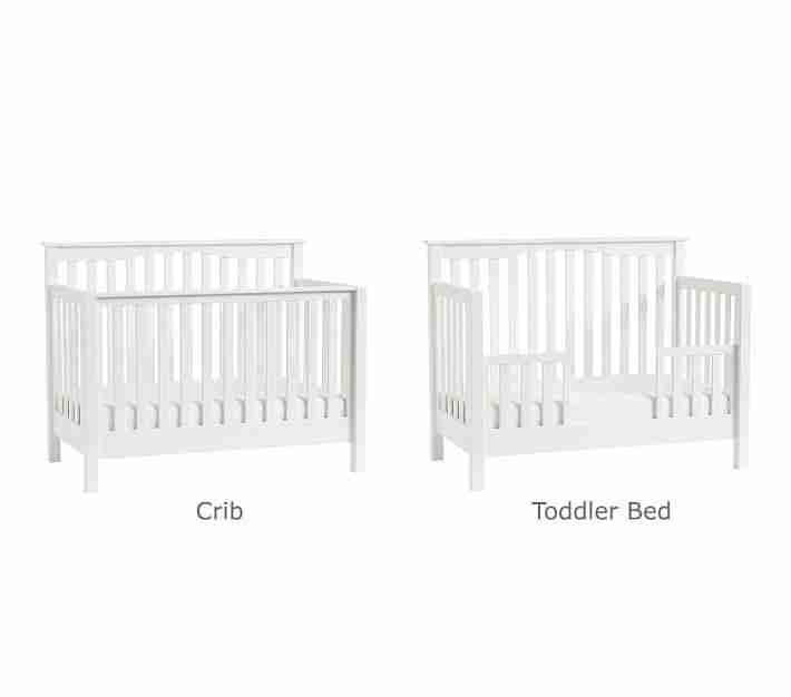Kendall 4-in-1 Toddler Bed Conversion Kit - Weathered Navy