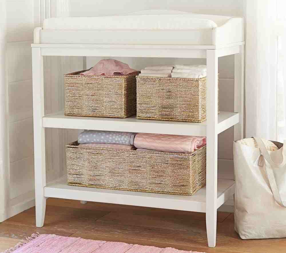 Silver Rope Utility Basket