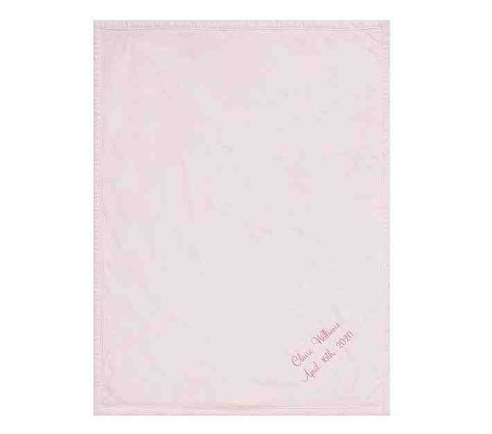 Recycled Sherpa Baby Blanket