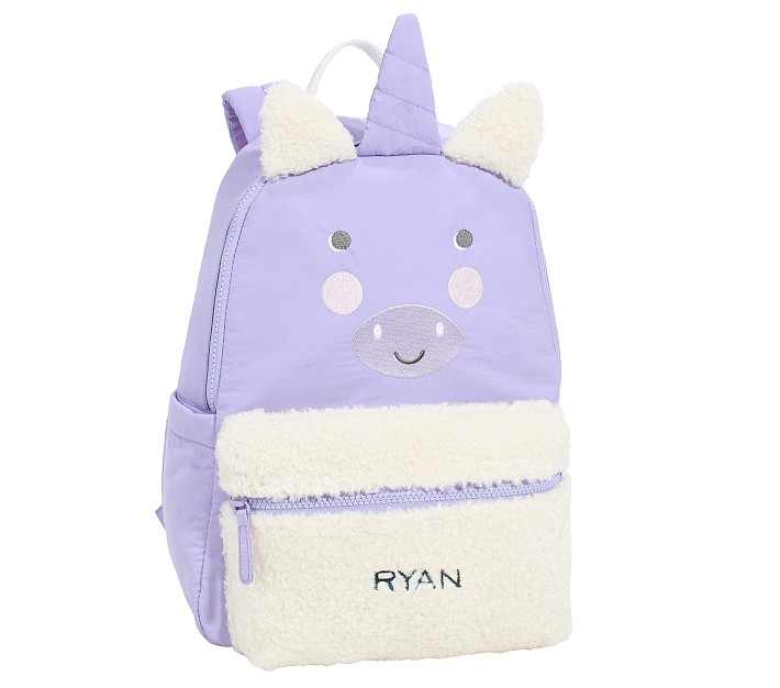 Unicorn Lavender Colby Critters Backpack