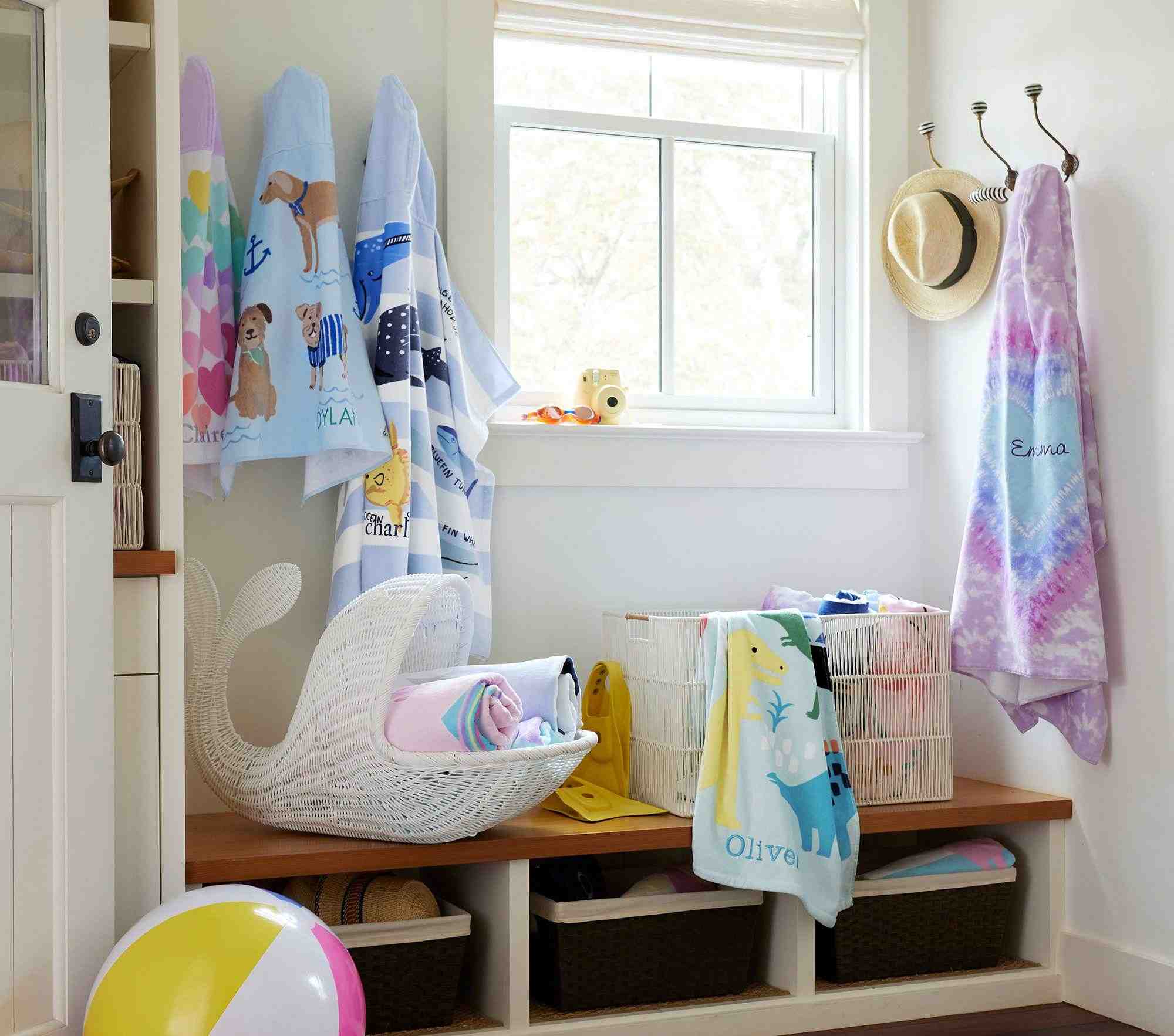 Woven Whale-Shaped Storage