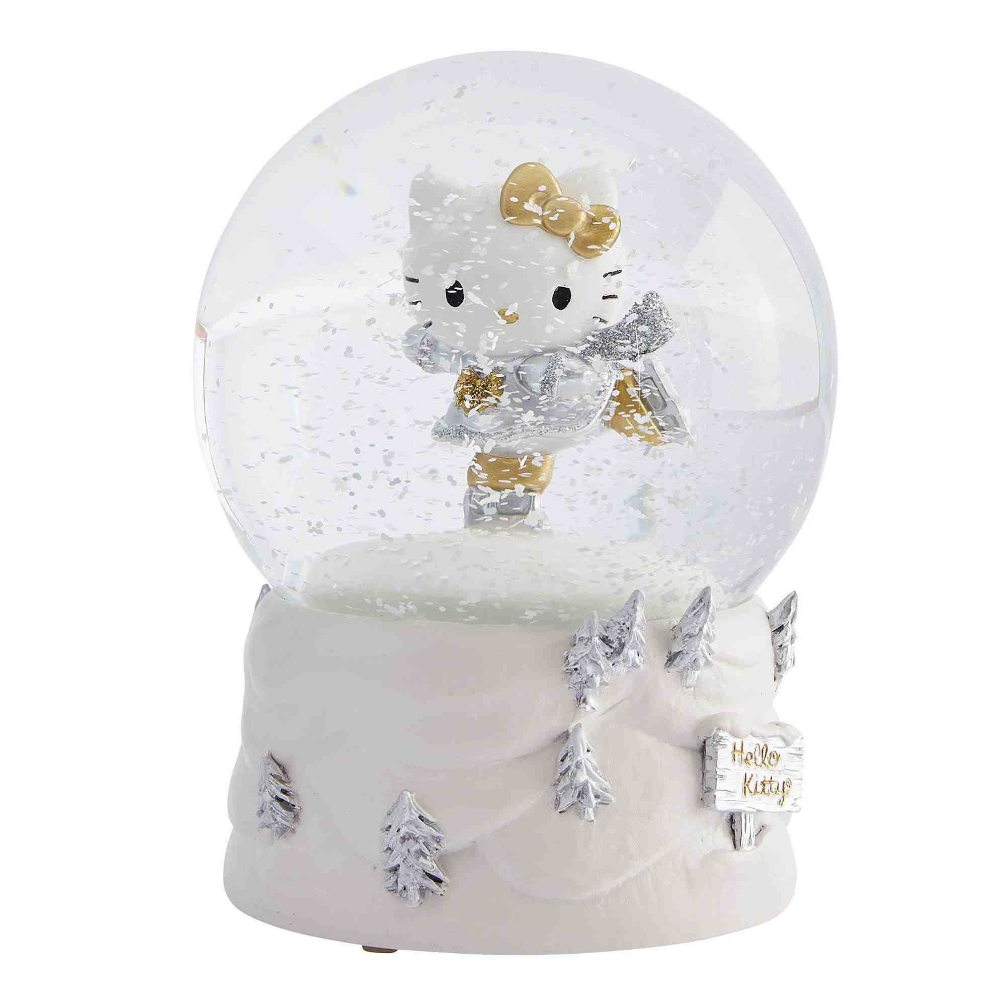 Hello Kitty® Skating Snow Globe