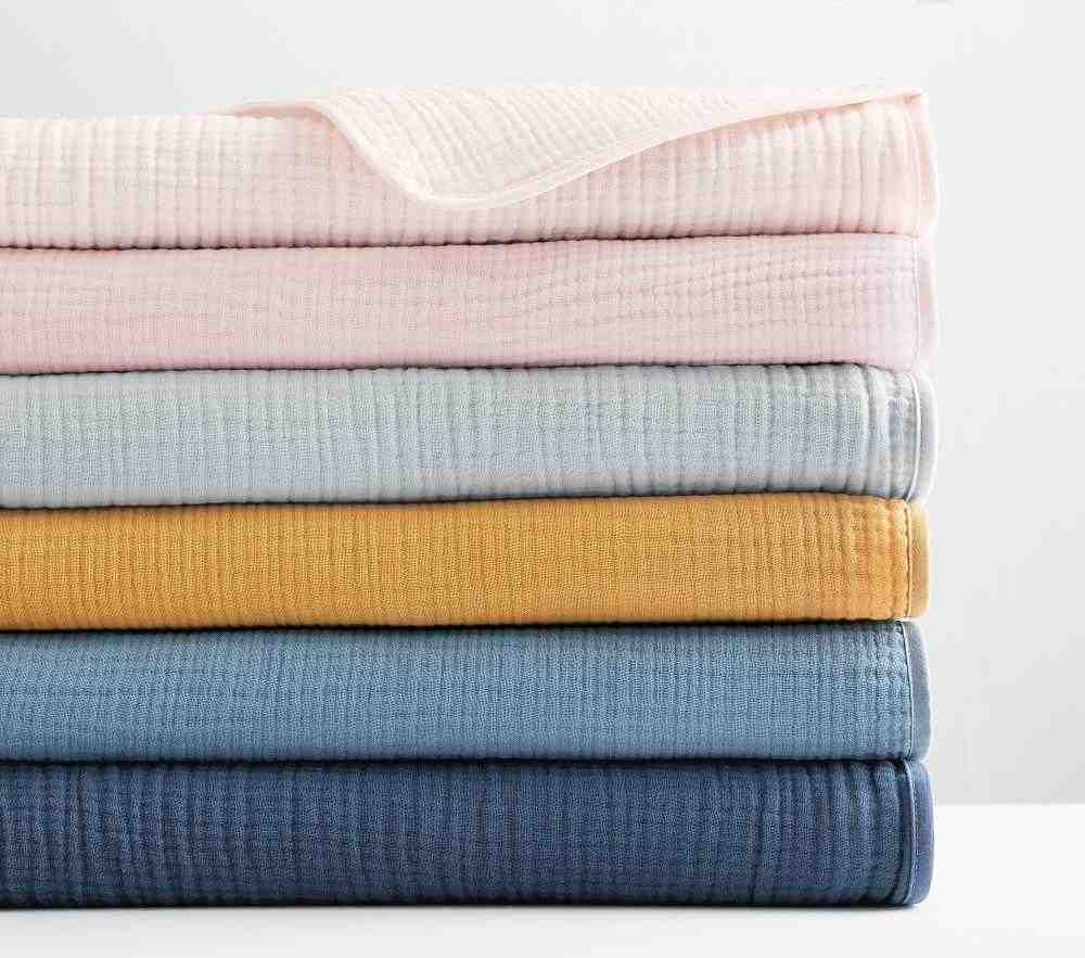 Organic Muslin Baby Blanket