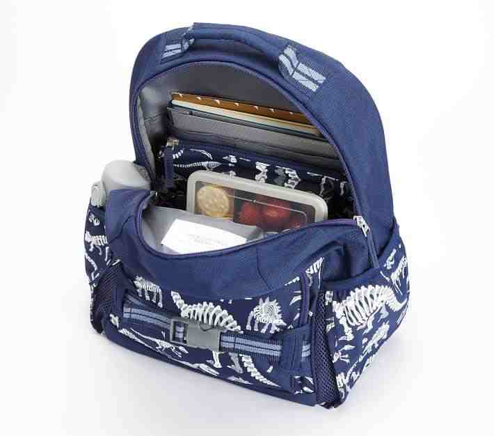 Mackenzie Navy Dino Bones Glow-in-the-Dark Backpacks