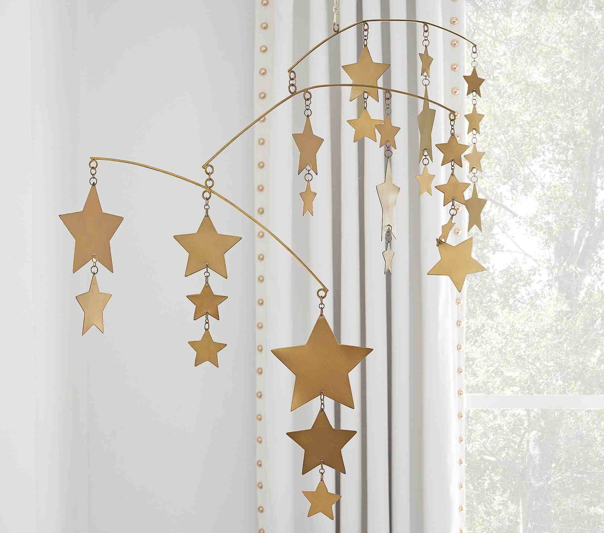 Emily & Meritt Star Ceiling Mobile