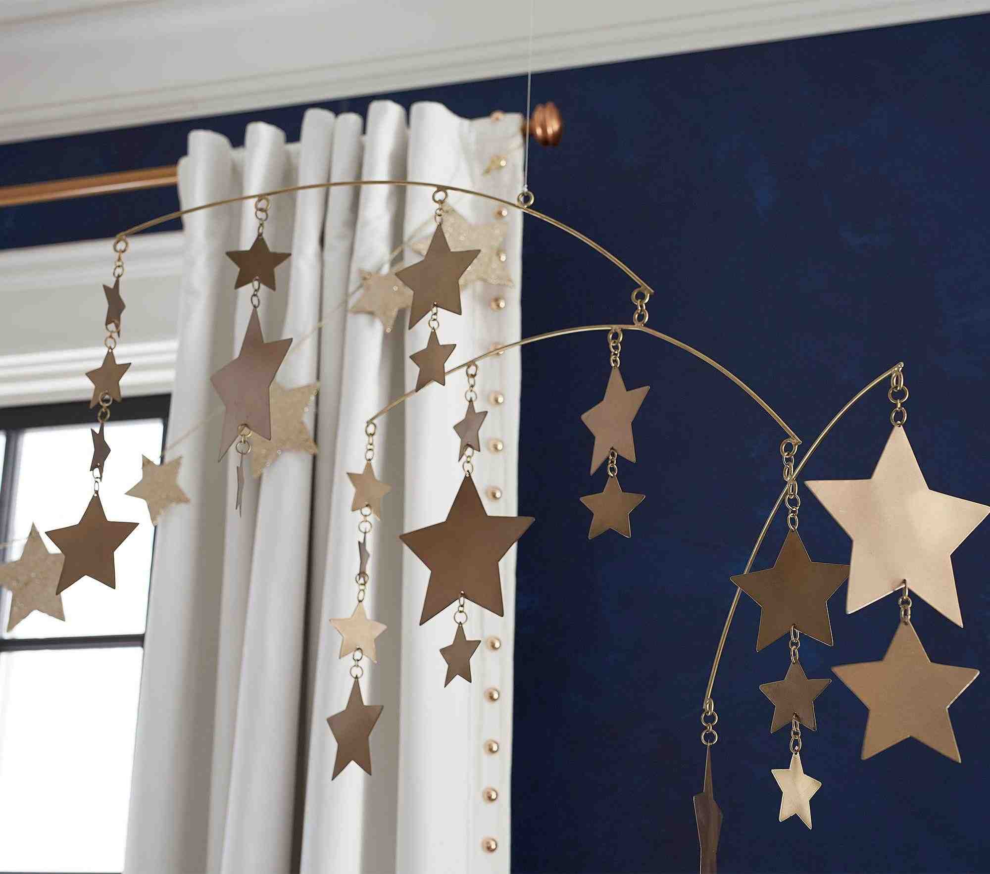 Emily & Meritt Star Ceiling Mobile