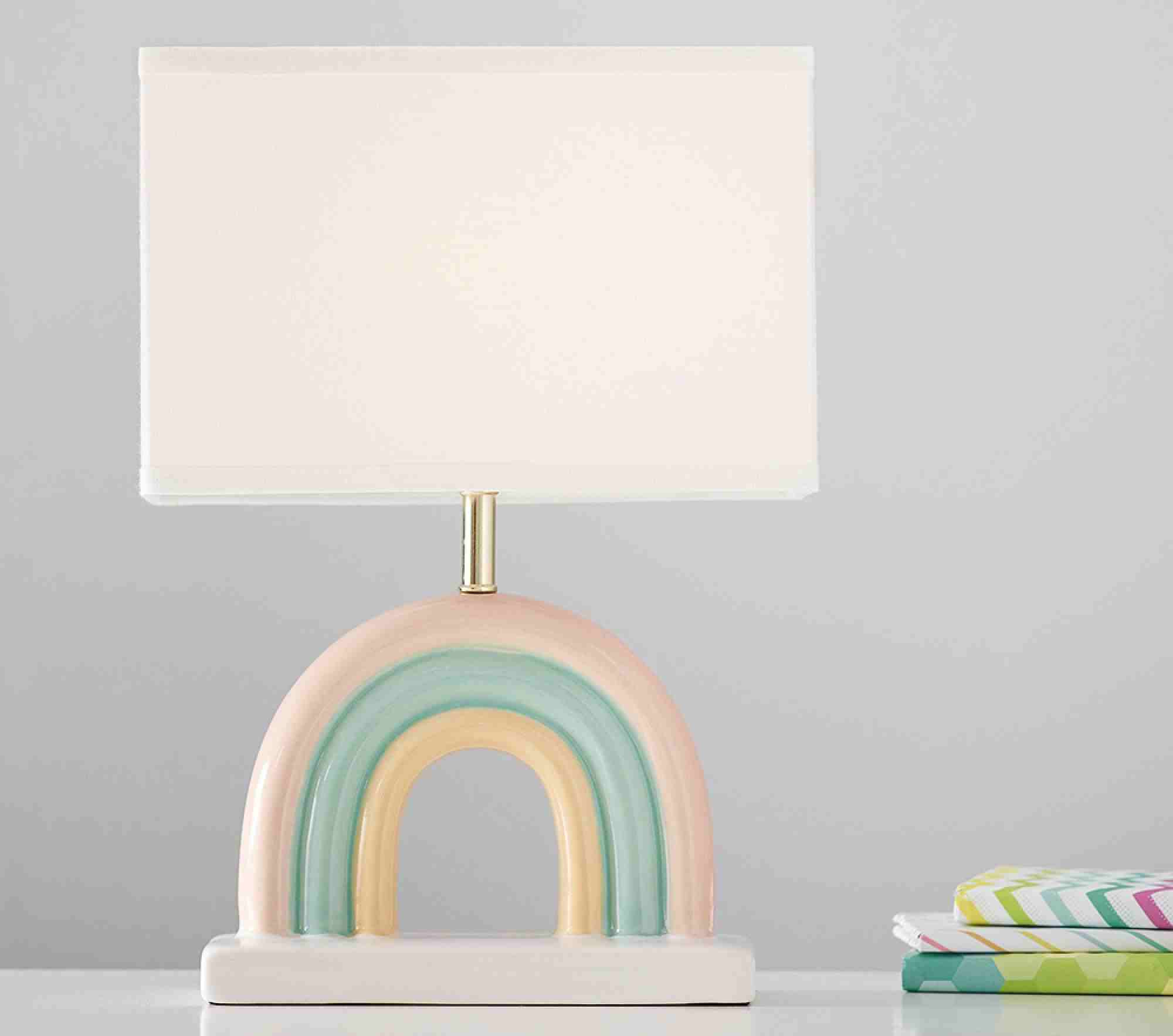 Ceramic Rainbow Lamp