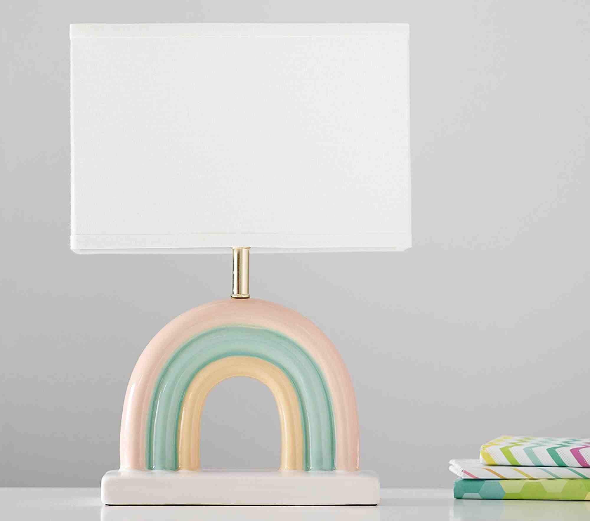 Ceramic Rainbow Lamp