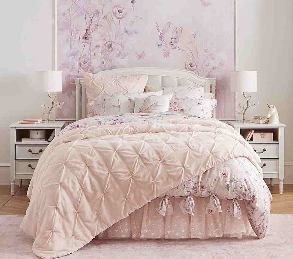 Monique Lhuillier Velvet Pintuck Quilt and Standard Sham