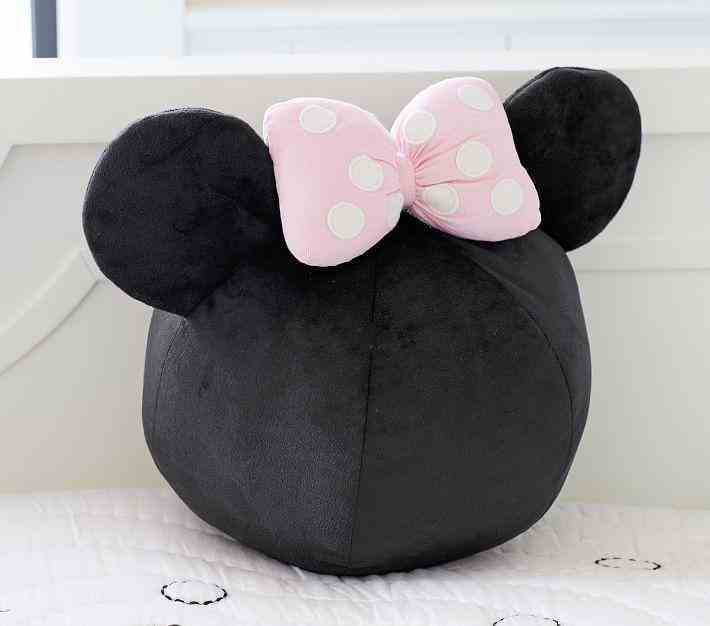 Minnie Mouse Shaped Pillow