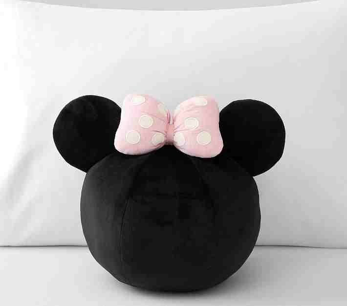 Minnie Mouse Shaped Pillow