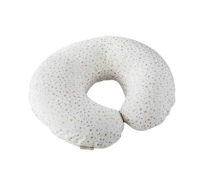Metallic Gold Star Boppy-Nursing & Infant Support Pillow Cover Only