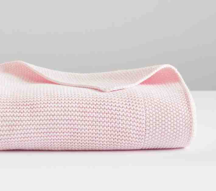 Sweater Knit Baby Blanket