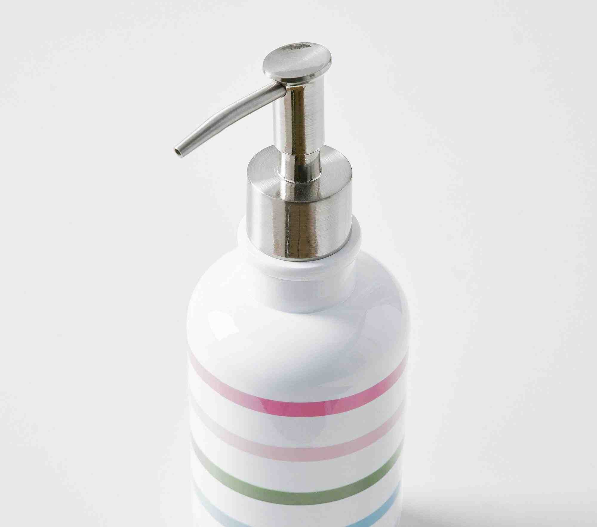 Multi Stripe Bath Accessories