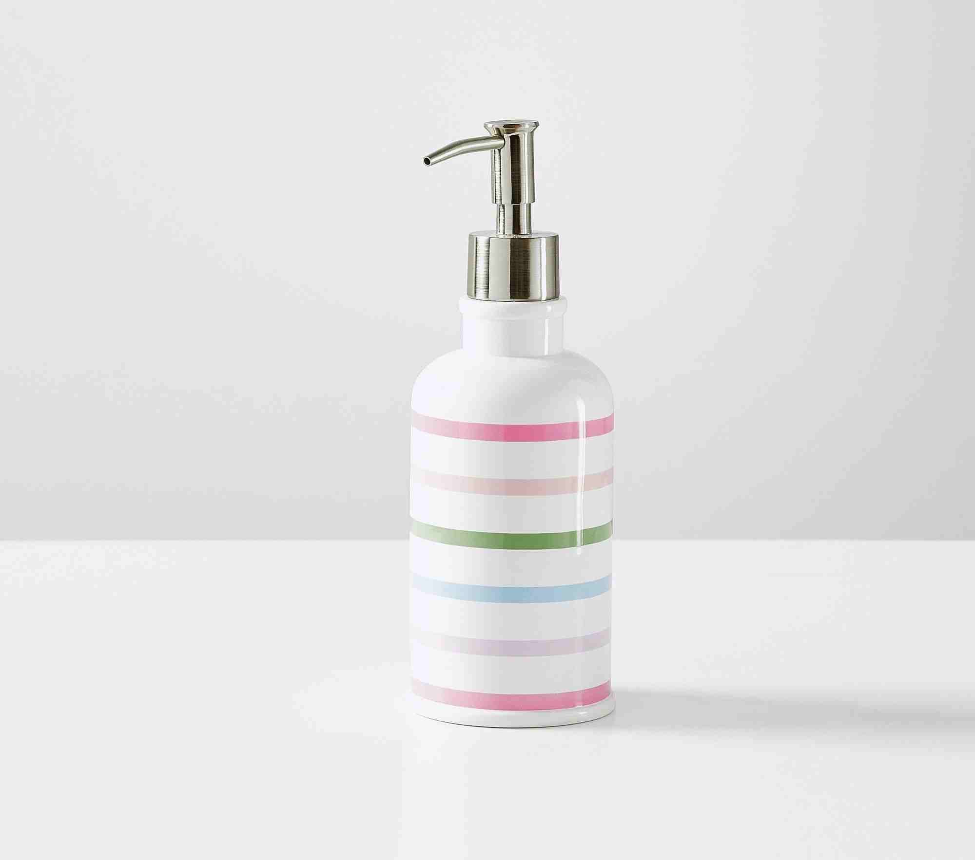 Multi Stripe Bath Accessories