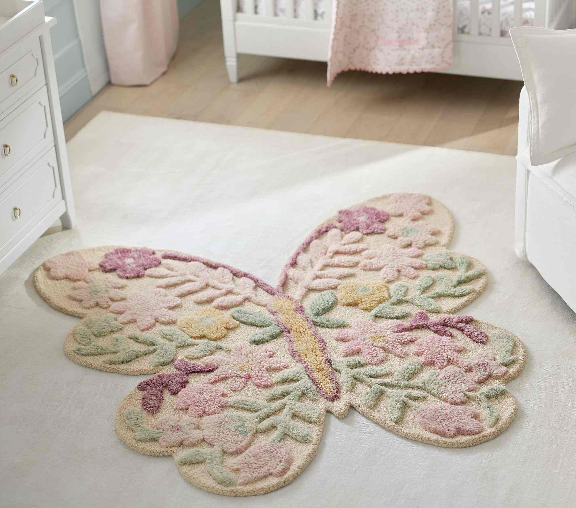 Butterfly Shaped Rug
