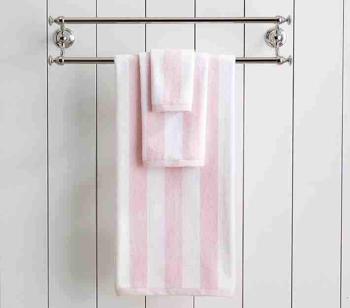 Rugby Stripe Bath Towel Collection
