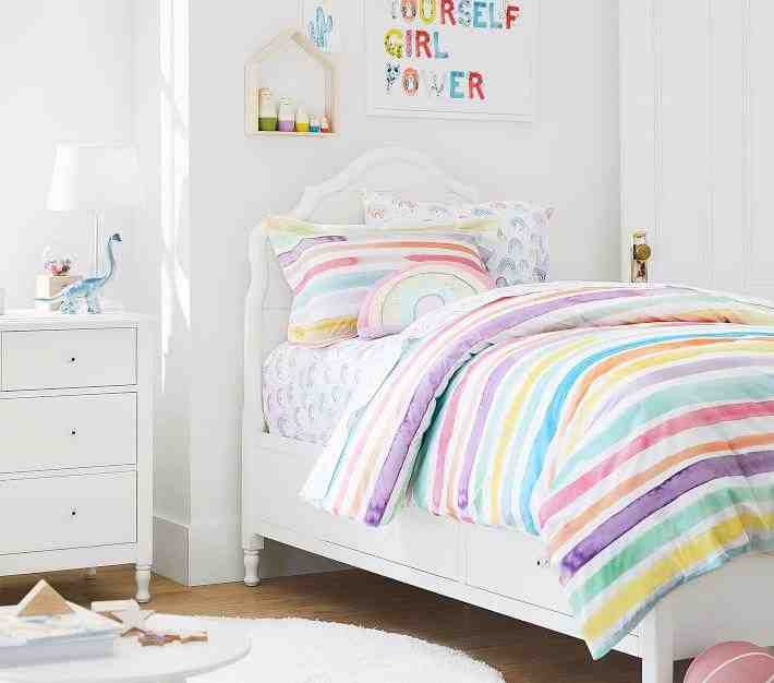 Rainbow Cloud Organic Sheet Set & Pillowcases