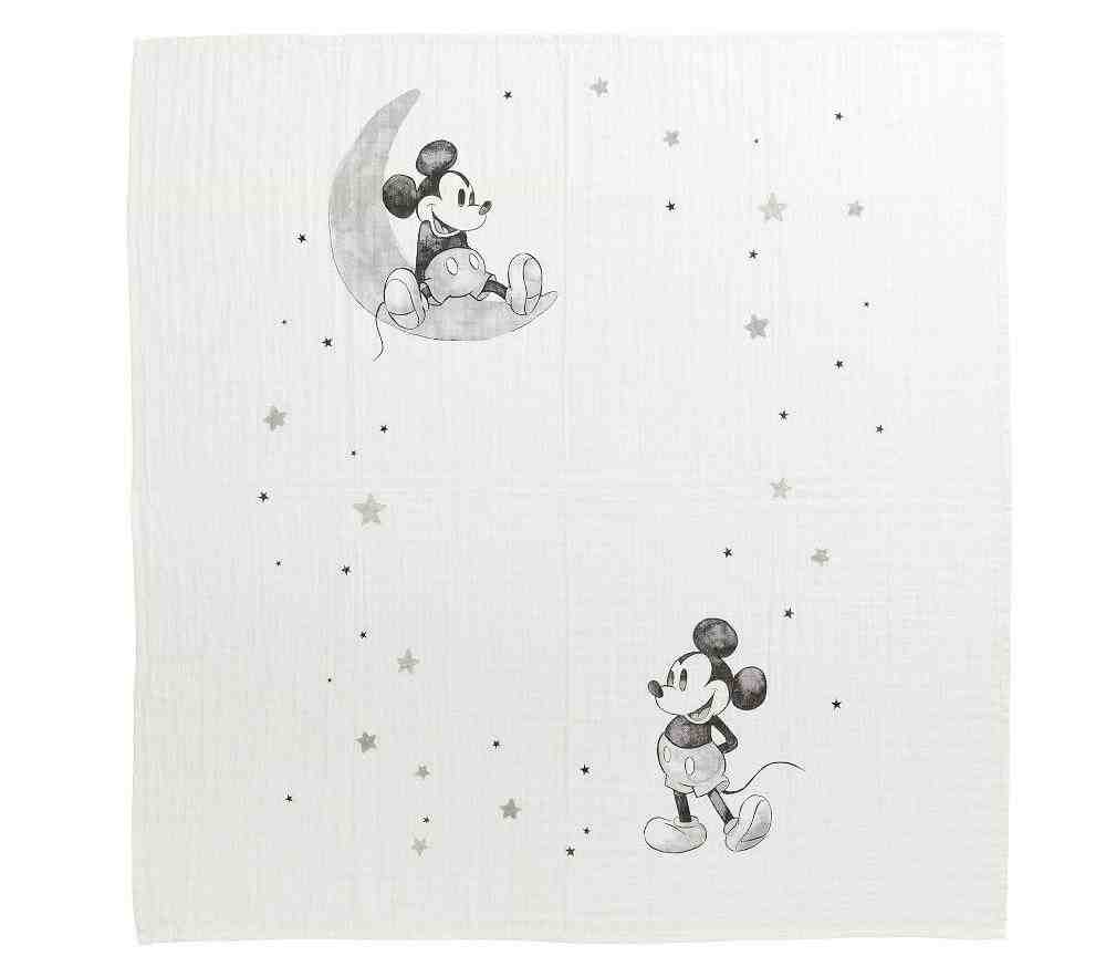 Disney Mickey And Minnie Mouse Organic Swaddle Set
