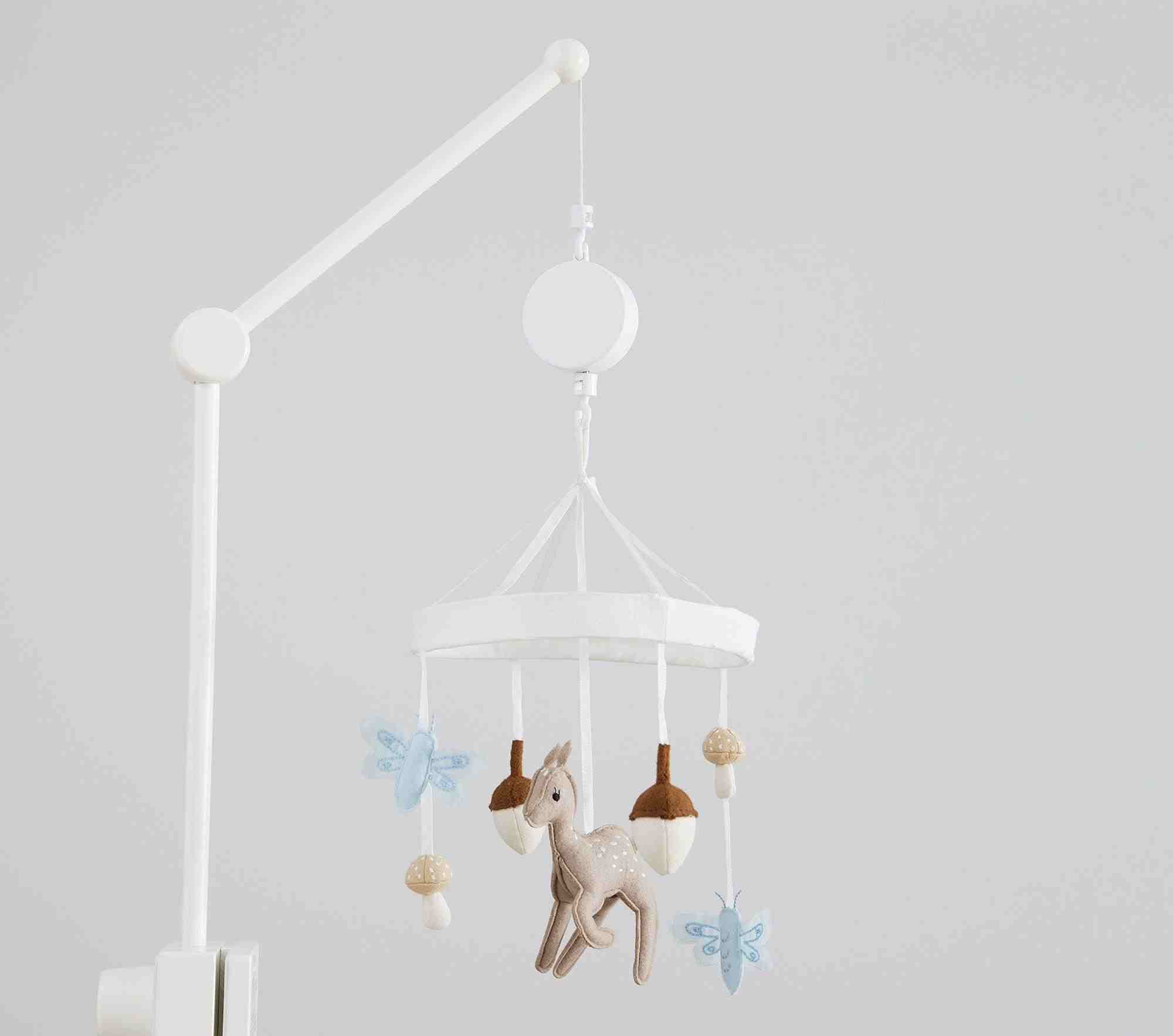Knit Animal Crib Mobile