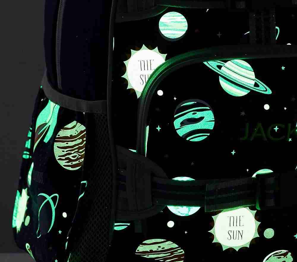 Navy Solar System Glow-in-the-Dark, Small Mackenzie Backpack