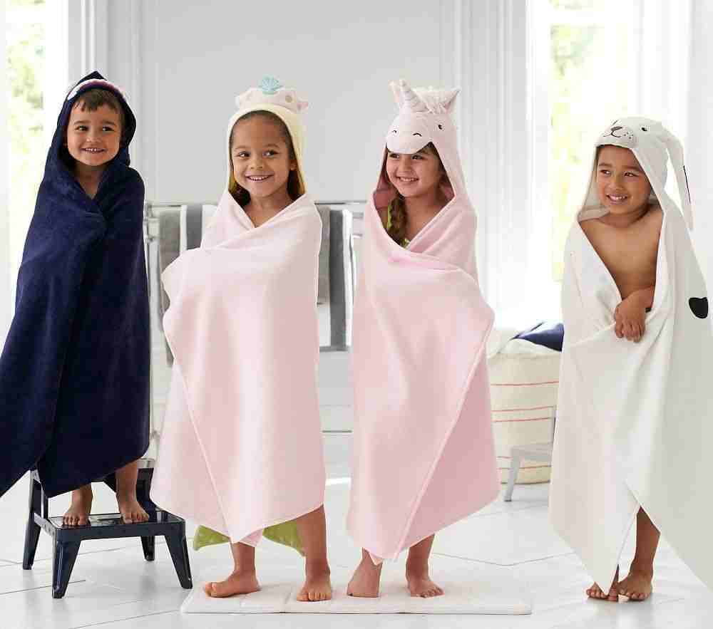 Mermaid,Kid Hooded Towel