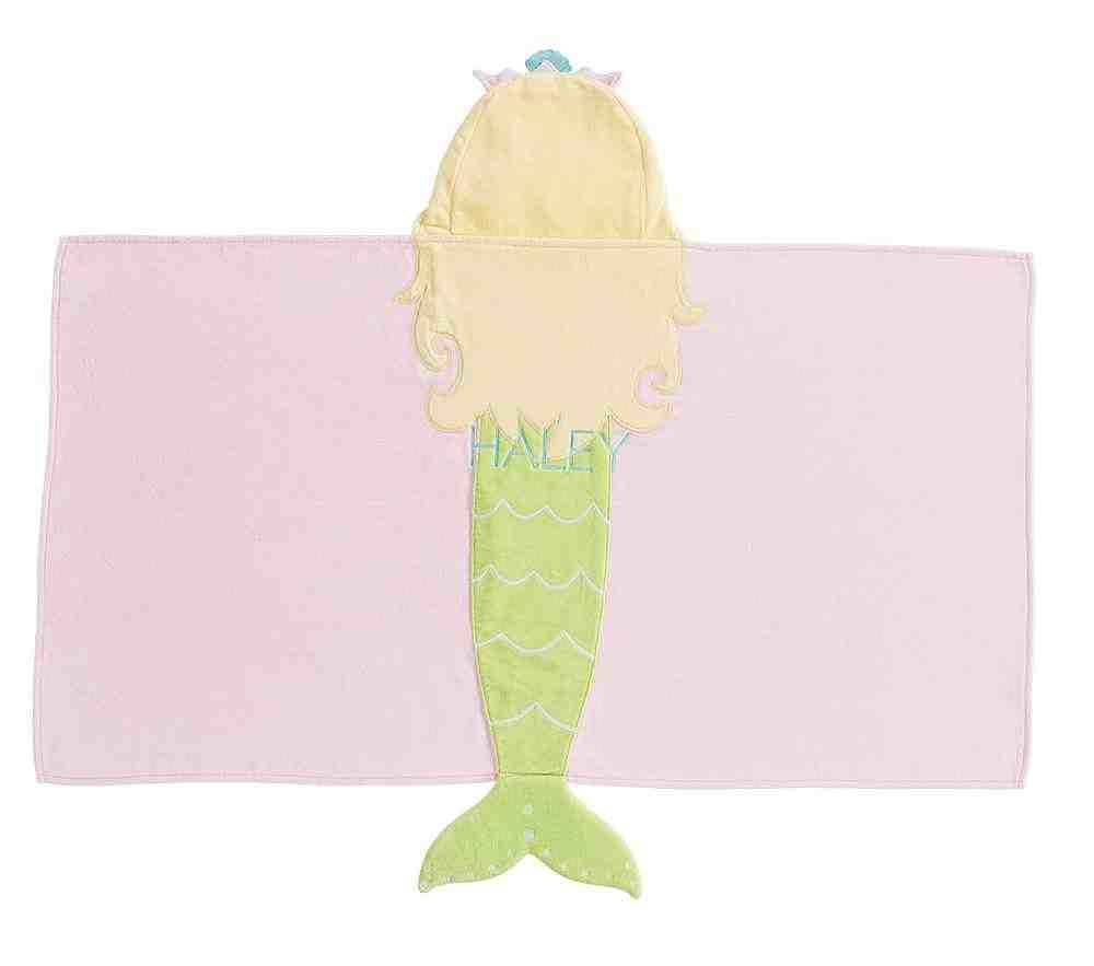 Mermaid,Kid Hooded Towel