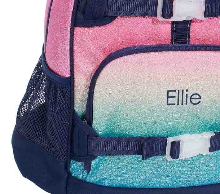 Mackenzie Rainbow Ombre Sparkle Glitter Backpacks