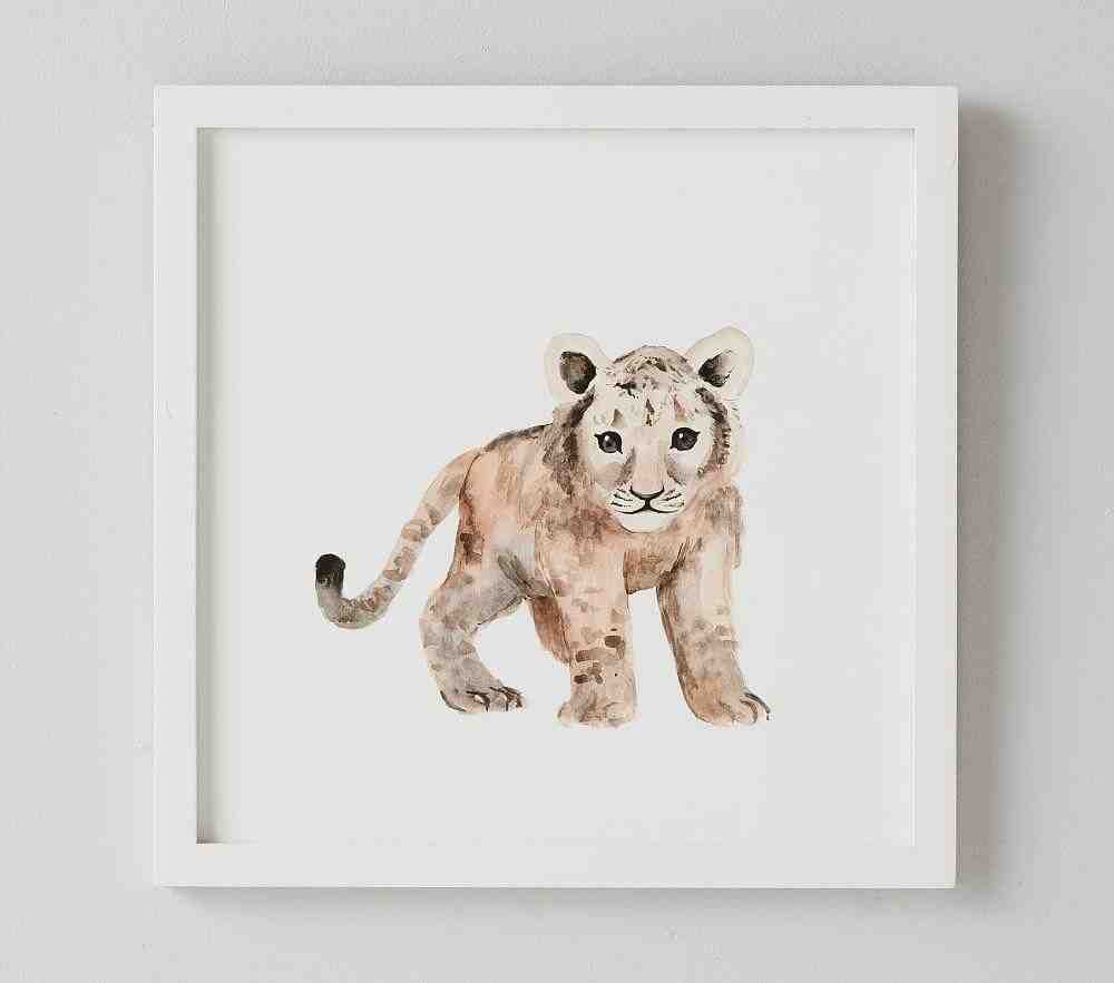 Lion Nursery Animal Art