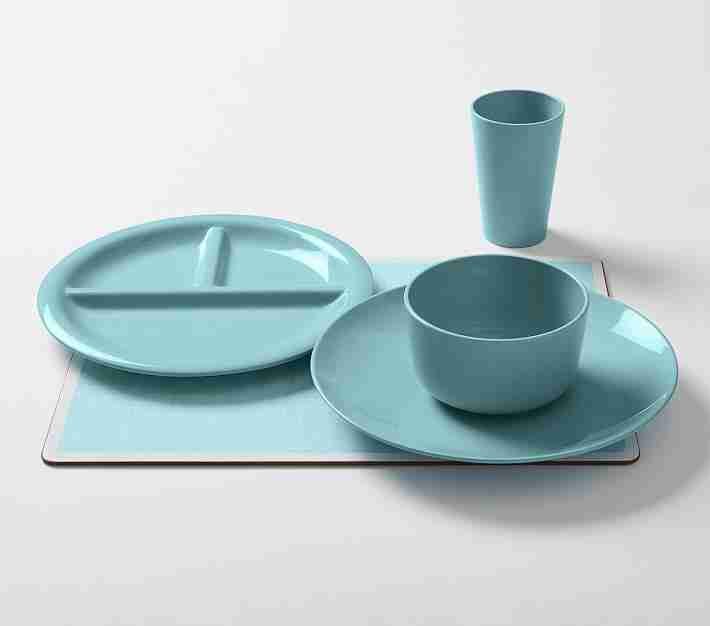 Aqua Parker Dinnerware Collection